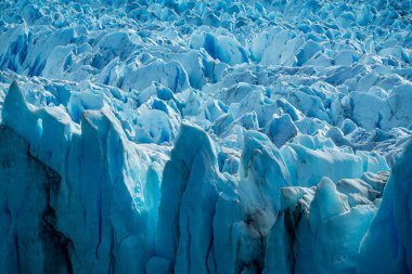 Patagonya 'daki Buzul Perrito Moreno, Los Glaciares Ulusal Parkı, Arjantin