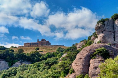 Sant Llorenc del Munt, Benedikt Manastırı, Katalonya, İspanya.
