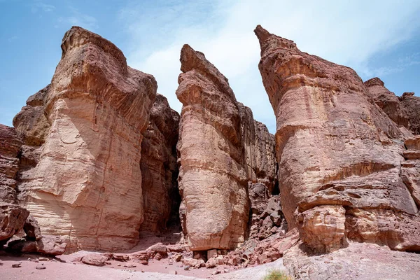 Landscape Timna Valley Southern Israel — Stock Photo, Image