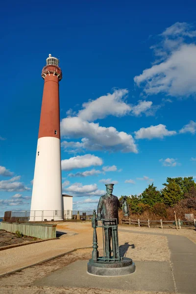 New Jersey Estados Unidos Novembro 2019 Barnegat Lighthouse Barnegat Lighthouse — Fotografia de Stock