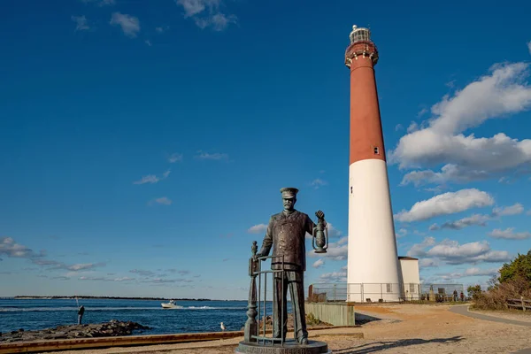 Nueva Jersey Estados Unidos Noviembre 2019 Barnegat Lighthouse Barnegat Lighthouse — Foto de Stock