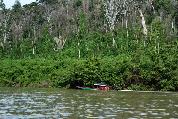 Barco Río Usumacinta Estado Chiapas México — Foto de Stock