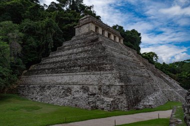 Palenque, Meksika arkeolojik alanının görüntüsü