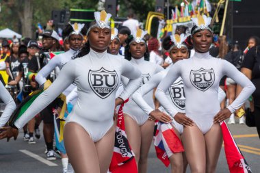 Brooklyn, NY - September 1, 2025: Annual West Indian Day parade on Eastern Parkway in the Brooklyn Borough of New York City