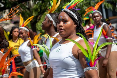 Brooklyn, NY - September 1, 2025: Annual West Indian Day parade on Eastern Parkway in the Brooklyn Borough of New York City