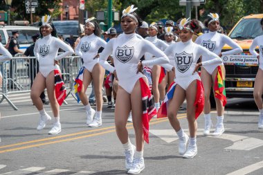 Brooklyn, NY - September 1, 2025: Annual West Indian Day parade on Eastern Parkway in the Brooklyn Borough of New York City