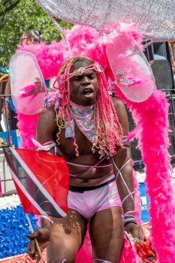 Brooklyn, NY - September 1, 2025: Annual West Indian Day parade on Eastern Parkway in the Brooklyn Borough of New York City