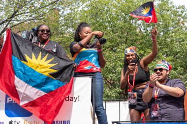 Brooklyn, NY - September 1, 2025: Annual West Indian Day parade on Eastern Parkway in the Brooklyn Borough of New York City