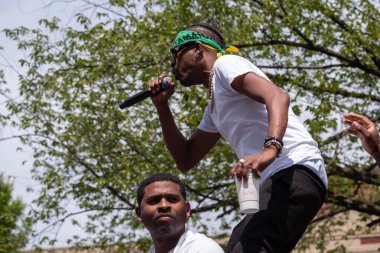 Brooklyn, NY - September 1, 2025: Annual West Indian Day parade on Eastern Parkway in the Brooklyn Borough of New York City