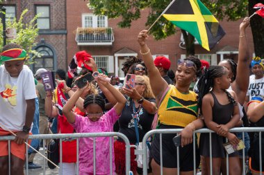 Brooklyn, NY - September 1, 2025: Annual West Indian Day parade on Eastern Parkway in the Brooklyn Borough of New York City
