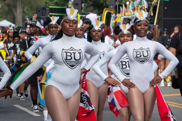 Brooklyn, NY - September 1, 2025: Annual West Indian Day parade on Eastern Parkway in the Brooklyn Borough of New York City