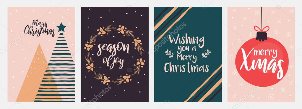 Christmas cards design