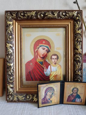 Rafta Hıristiyan ortodoks simgeleri