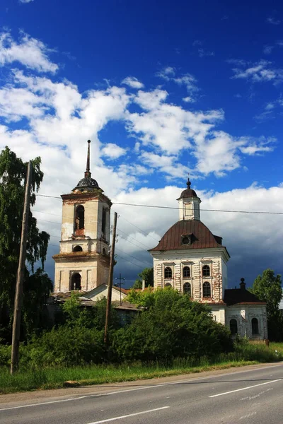 Стара Знищена Християнська Православна Церква — стокове фото