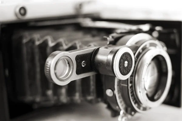 Lenzen Van Een Oude Filmcamera — Stockfoto
