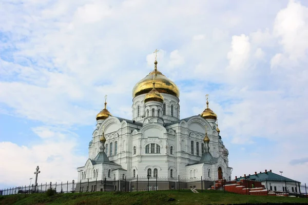 Ancient Stone Orthodox Church Hill — Stock Photo, Image