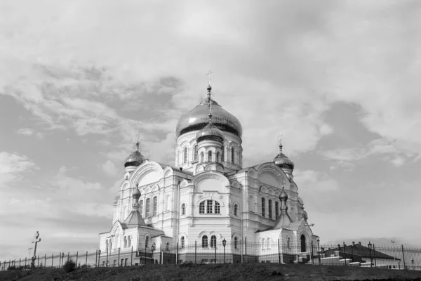 Ancient Stone Orthodox Church Hill — Stock Photo, Image