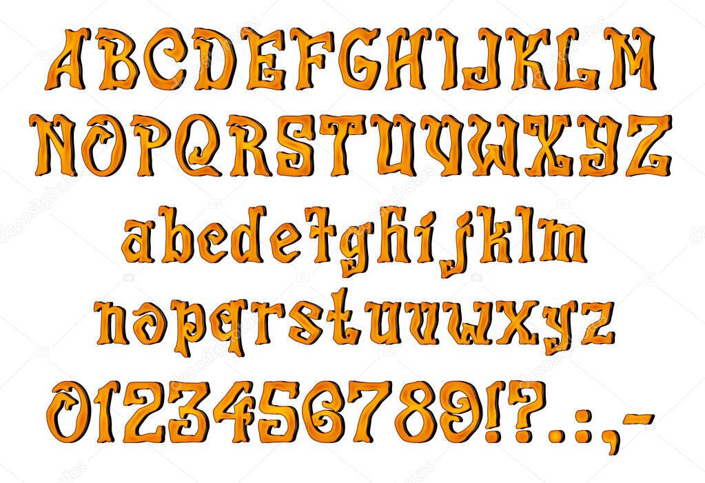 Mystical Orange Font