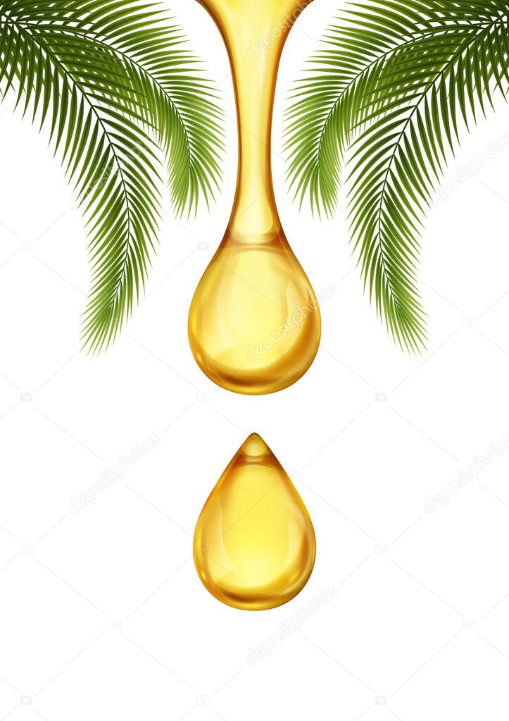 Dripping Palm Oil
