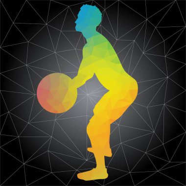 CrossFit kavramı. Vector silhouettes pek çok farklı pozisyonda fitness ve crossfit egzersiz yapıyor insan. Etkin ve sağlıklı bir hayat kavramı