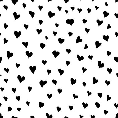 Vektör sorunsuz Sevgililer günü kartı soyut aşk illüstrasyon tebrik. Aşk kavramı arka plan yürekleri