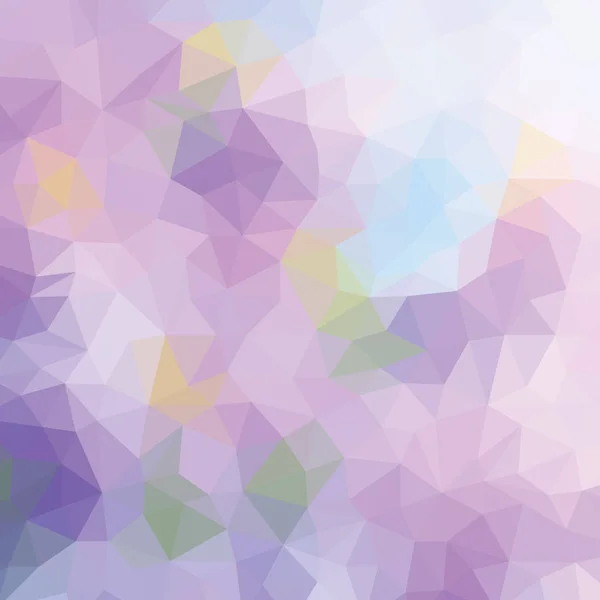 Цветы Полиомиелита Векторный Многоугольник Абстрактный Современный Многоугольный Геометрический Треугольник Фон — стоковый вектор
