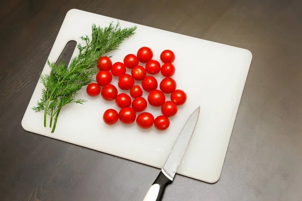 kiraz domates kesme tahtası