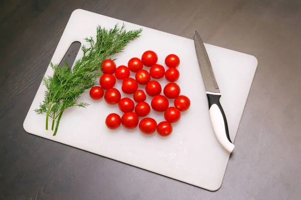 kiraz domates kesme tahtası