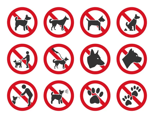 İzin köpek, köpek yasağı işareti ayarla