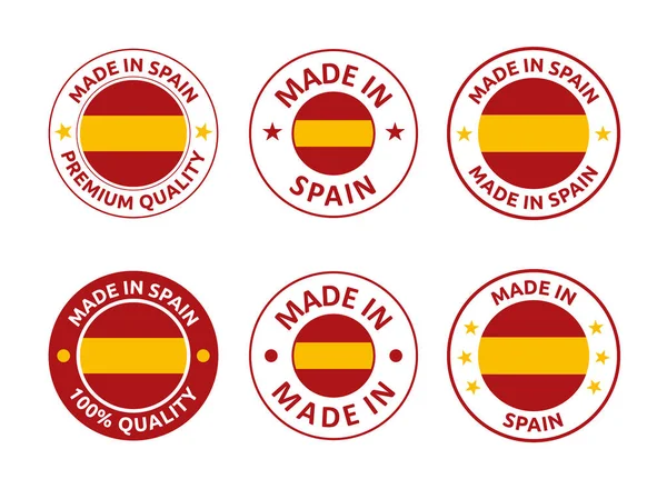 Іспанські етикетки, емблема. — стоковий вектор