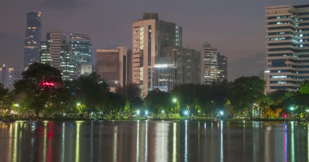 럼피니 공원, 방콕, 태국. DEC 2018 — 비디오