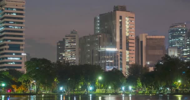 럼피니 공원, 방콕, 태국. DEC 2018 — 비디오