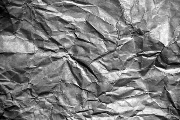 Białe Tło Tekstury Papier Kruszony — Zdjęcie stockowe