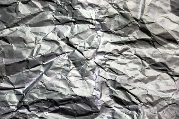 White Texture Background Crumpled Paper — Stock Photo, Image