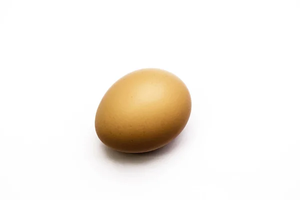 Huevos Marrones Pollo Sobre Fondo —  Fotos de Stock