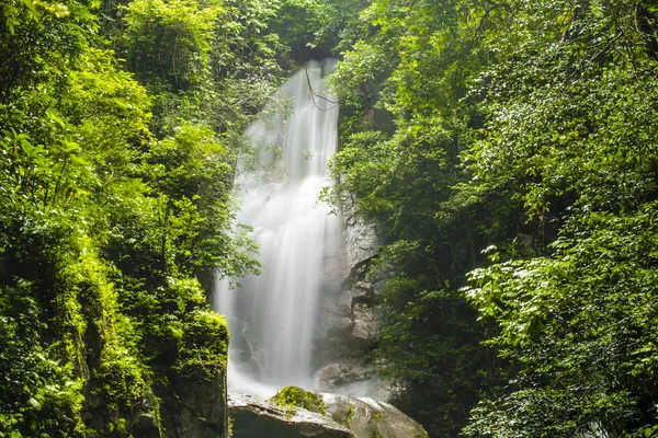 Cascata Paesaggistica Nelle Foreste Tropicali Parco Nazionale Namtok Phlio Chanthaburi — Foto Stock