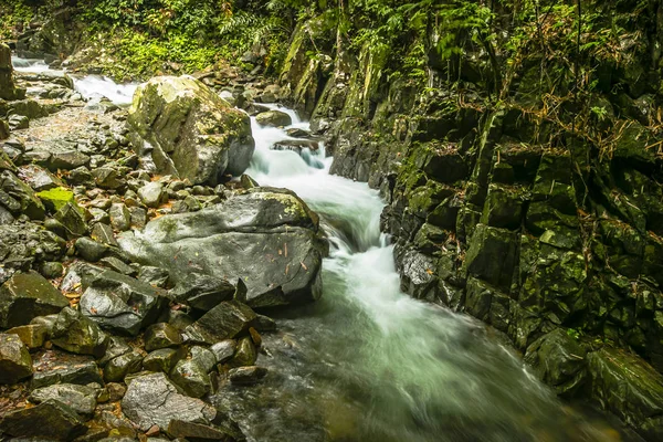 Landscape waterfall in tropical forests. Namtok Phlio national park, Chanthaburi at Thailand.