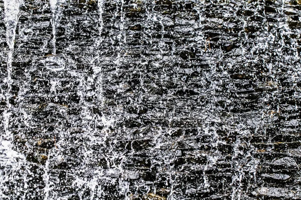 Cachoeira Artificial Estátua Jardim — Fotografia de Stock