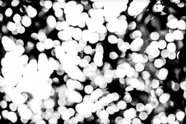 Odaklanamayan soyut ışıkların arkaplanı. Bokeh ışıkları 