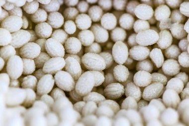 Papaya tohumlarının yakından görünümü