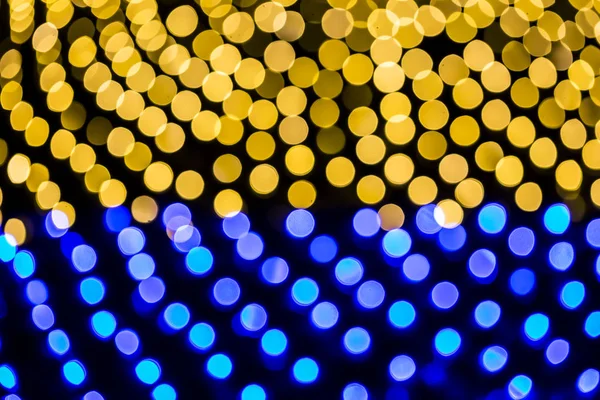 Fondo Navidad Fondo Abstracto Festivo Con Luces Estrellas Desenfocadas Bokeh — Foto de Stock