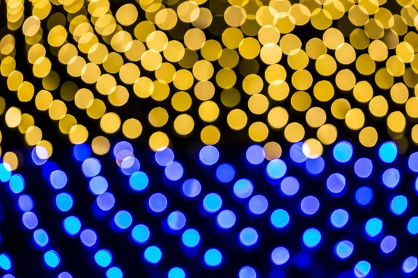 Fundo Natal Fundo Abstrato Festivo Com Bokeh Desfocado Luzes Estrelas — Fotografia de Stock