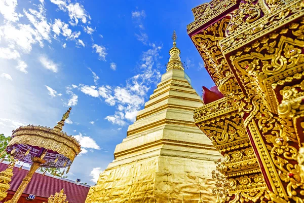 Wat Phra Cho Hae Templo Real Templo Sagrado Antigo Phrae — Fotografia de Stock