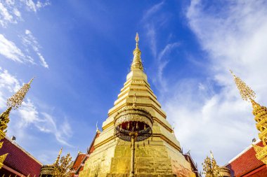 Wat Phra this Cho Hae, Kraliyet Tapınağı, Phrae, Tayland kutsal bir antik tapınak