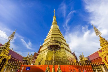 Wat Phra this Cho Hae, Kraliyet Tapınağı, Phrae, Tayland kutsal bir antik tapınak