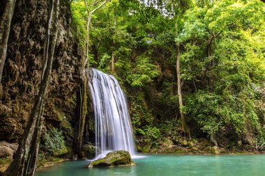 Erawan Şelalesi Ulusal Parkı Kanjanaburi Tayland