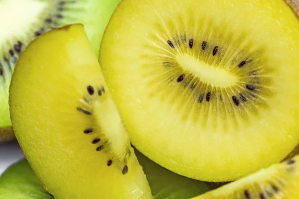 Kiwi Fruit Isolated White Background — Stock Photo, Image