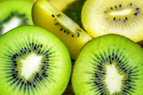 Kiwi Ovoce Izolované Bílém Pozadí — Stock fotografie