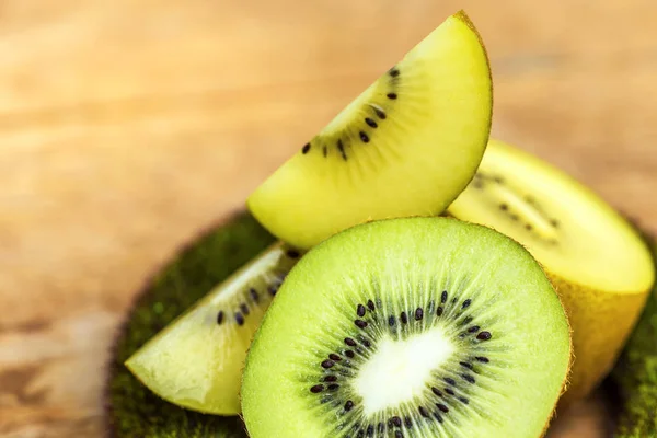 Kiwi Fruit Isolated White Background — Stock Photo, Image