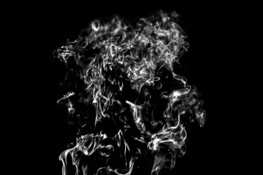 Çeşitli şekillerde duman çeşitli dekoratif işler için kullanılabilir.